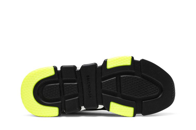 Balenciaga Speed Sneaker Cuffed Black Yellow