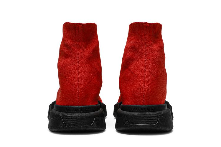 Balenciaga Recycled Speed Sneaker Red Black
