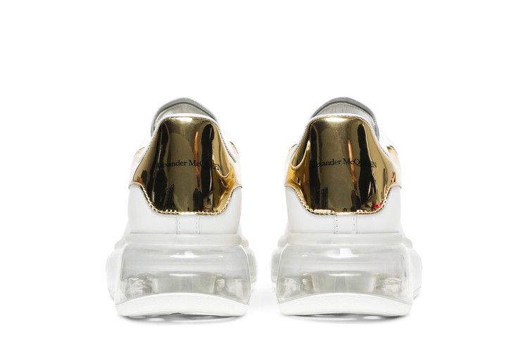Alexander McQueen Wmns Oversized Sneaker 'Clear Sole - White Gold'