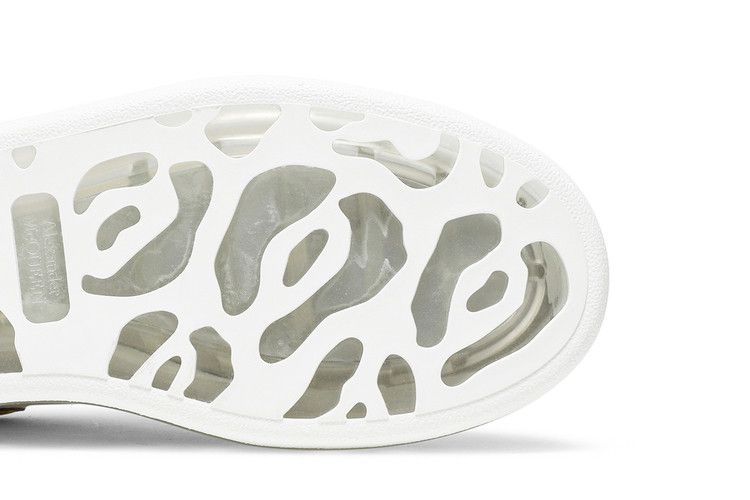 Alexander McQueen Wmns Oversized Sneaker 'Clear Sole - White Gold'