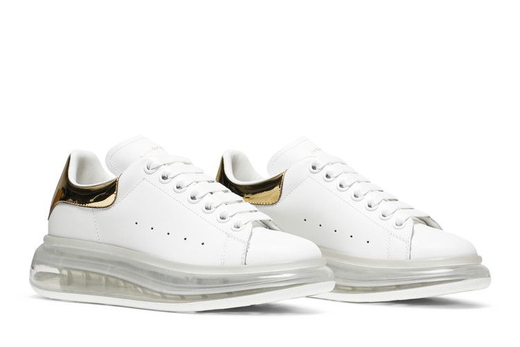 Alexander McQueen Wmns Oversized Sneaker 'Clear Sole - White Gold'