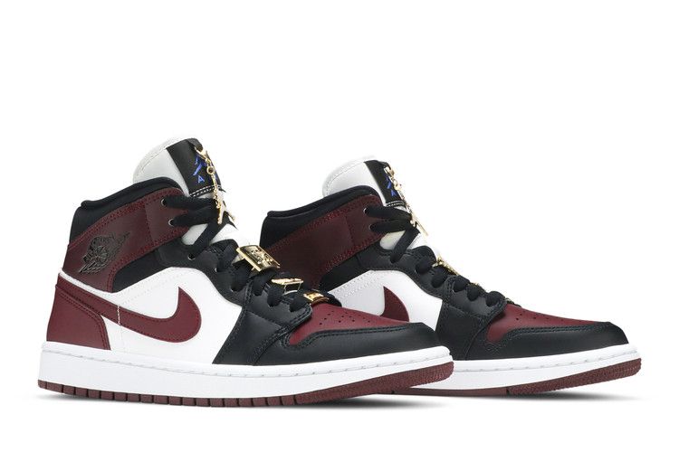 Wmns Air Jordan 1 Mid SE 'gold Pendants'
