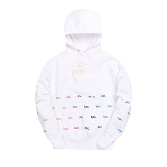 Buy Kith X Advisory Board Crystals Holograph Hoodie 'White