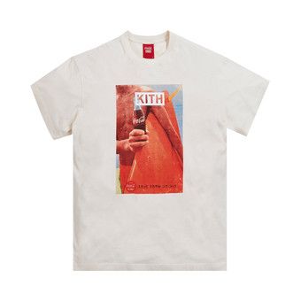 Buy Kith x Coca-Cola Surfboard Vintage Tee 'Ivory' - KH3882 104 | GOAT