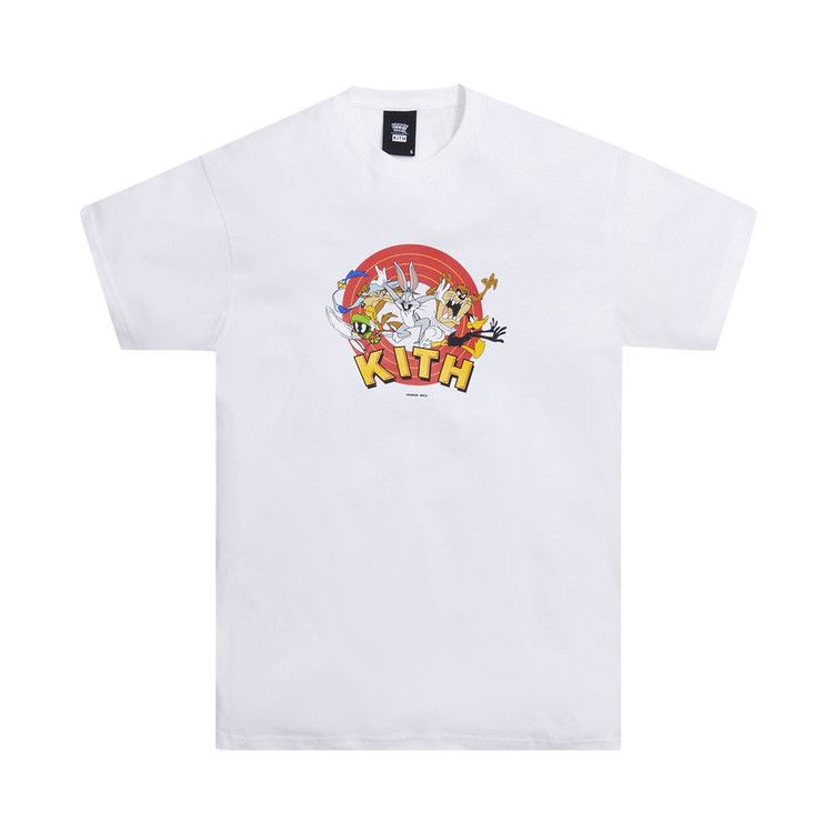 Buy Kith x Looney Tunes That's All Folks Tee 'White