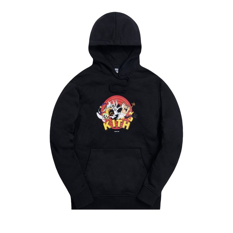 Buy Kith x Looney Tunes That's All Folks Hoodie 'Black' - KH2497