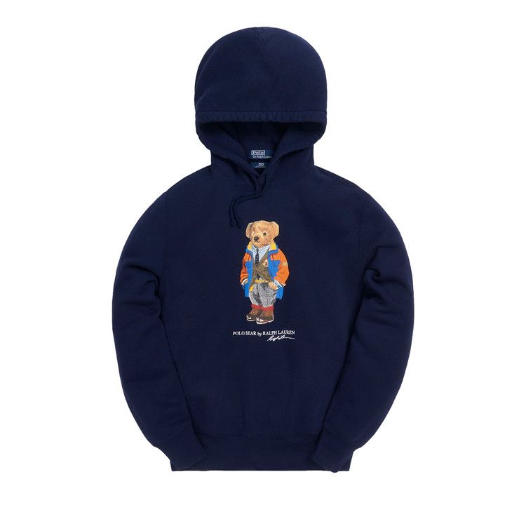 Buy Kith x Polo Ralph Lauren Fleece Hoodie 'Navy Blue 