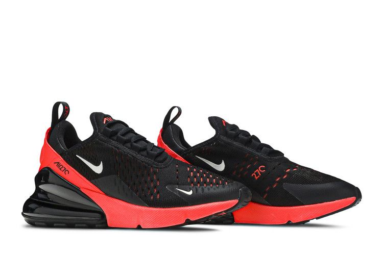 日本未入荷!★NIKE AIR MAX 270 BLACK SILVER CRIMSON Nike Air Max 270 - Black/Metallic Silver/Bright Crimson