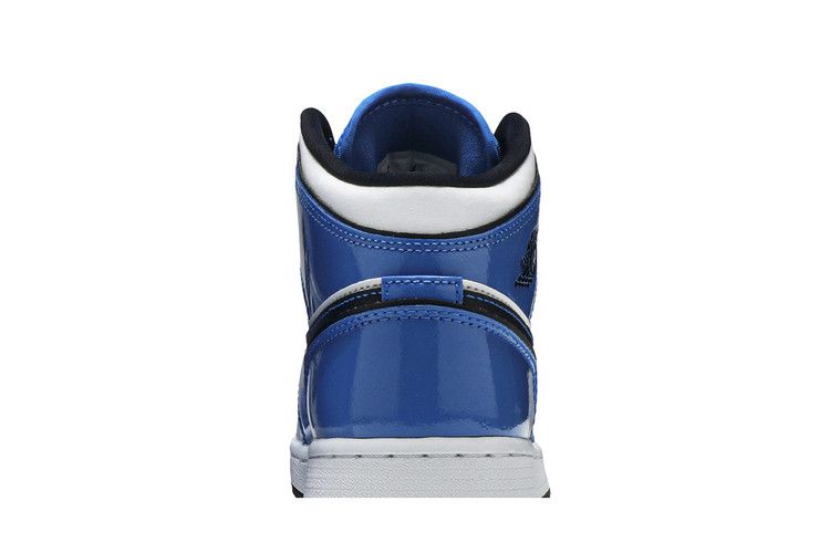 Jordan 1 Mid Signal Blue Gs