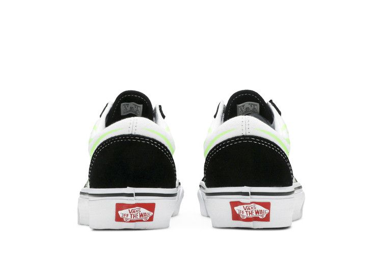 Vans Old Skool Flame Black White