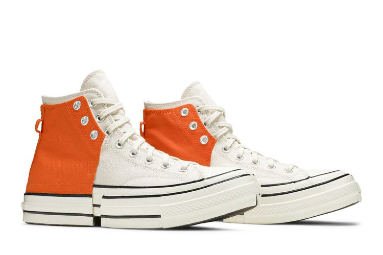 Feng Chen Wang X Converse Chuck 70 2-In-1 High Persimmon Ivory