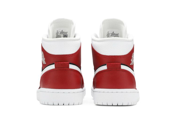 Wmns Air Jordan 1 Mid 'gym Red Black'