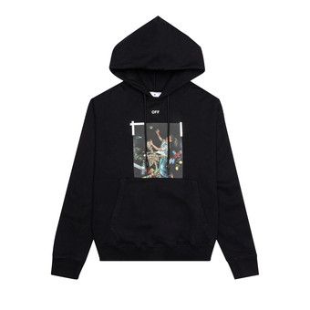 トップス OFF-WHITE PASCAL PRINT SLIM HOODIE 20AW Buy Off-White Pascal Print Slim Hoodie 'Black/White