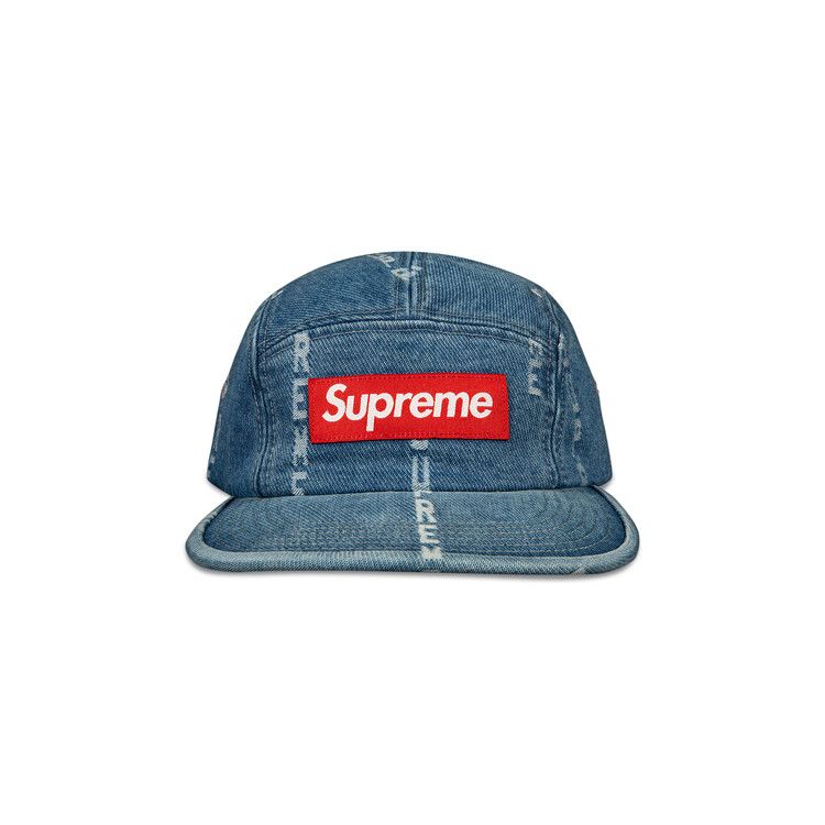 帽子 SUPREME Logo Stripe Jacquard Denim 帽子 SUPREME Logo Stripe Jacquard Denim Supreme Logo Stripe