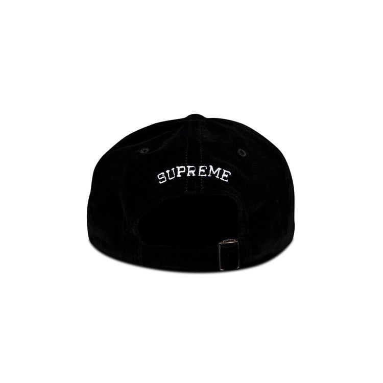 Buy Supreme Velvet S Logo 6-Panel 'Black' - FW20H69 BLACK | GOAT UK