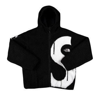 Buy Supreme x The North Face S Logo Hooded Fleece Jacket ...