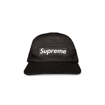 Buy Supreme Inset Logo Camp Cap 'Black' - FW20H93 BLACK | GOAT