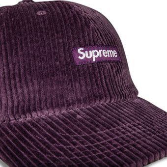 Supreme corduroy camp cap パープル Supreme Corduroy Camp Cap (SS18) - $54