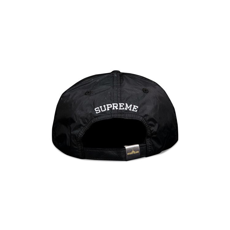 Buy Supreme x Stone Island Nylon 6-Panel 'Black' - FW20H1