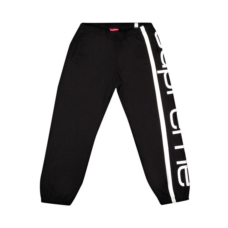 Buy Supreme Track Paneled Sweatpant 'Black' - FW21P64 BLACK