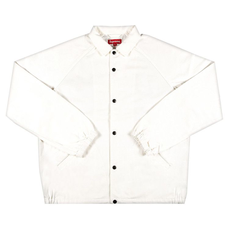 Buy Supreme x ANTIHERO Snap Front Twill Jacket 'White' - FW20J92