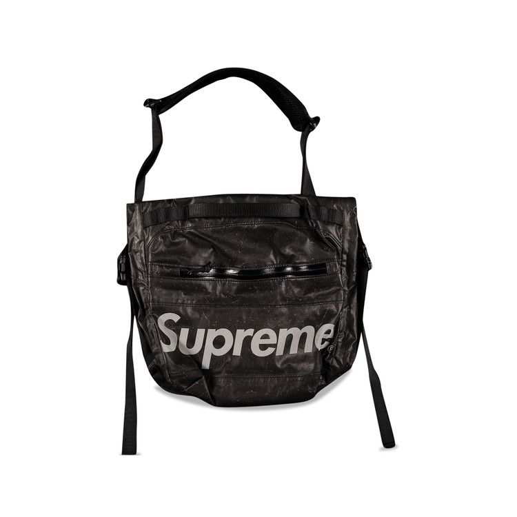 Supreme Waterproof Reflective Speckled Shoulder Bag 'Black'