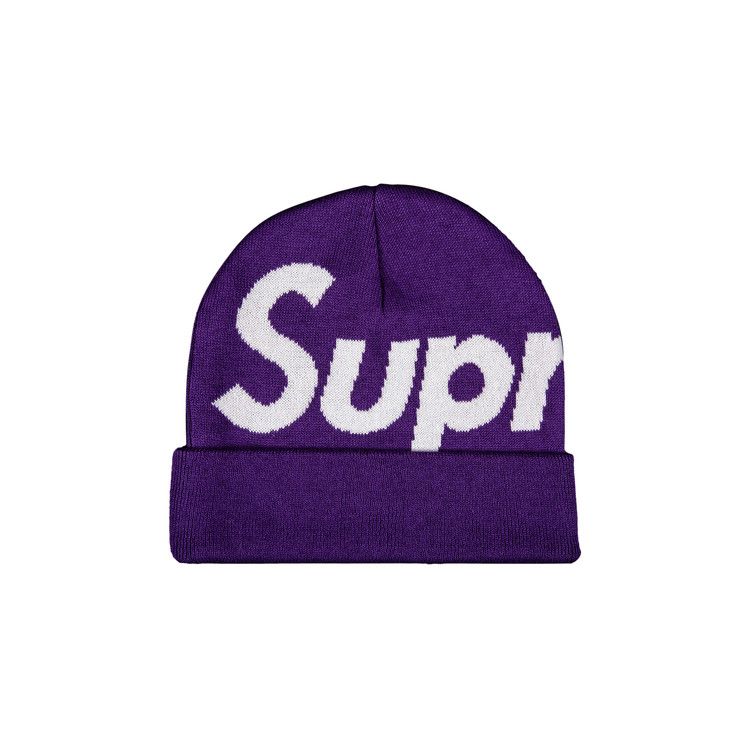 Buy Supreme Big Logo Beanie 'Purple' - FW20BN9 PURPLE | GOAT