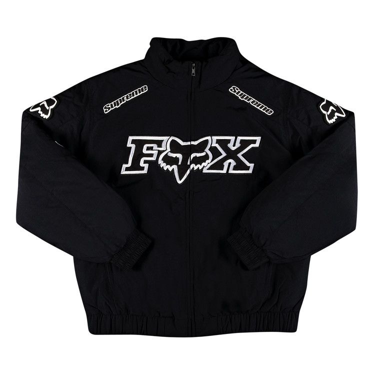 Buy Supreme x Fox Racing Puffy Jacket 'Black' - FW20J10 BLACK | GOAT