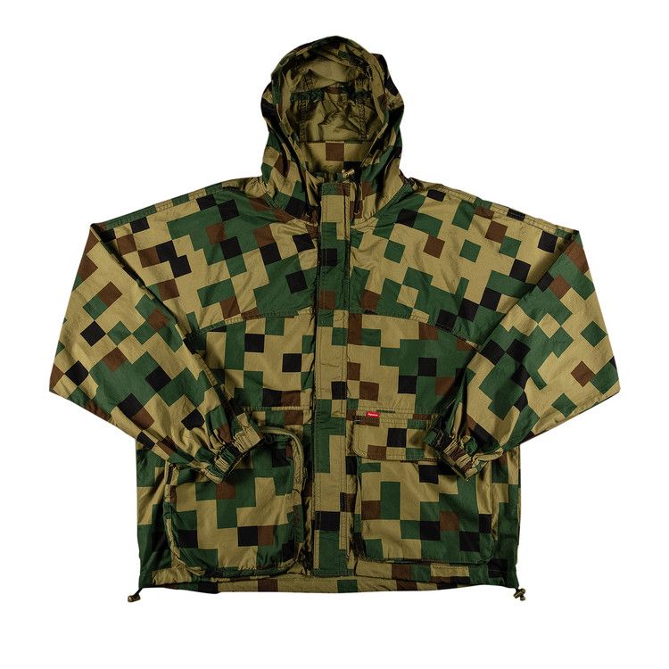 Buy Supreme Technical Field Jacket 'Olive Digi Camo' - FW20J83