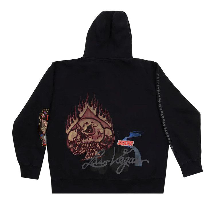 Buy Cactus Jack by Travis Scott Aces Zip Hoodie 'Black' - CJLV