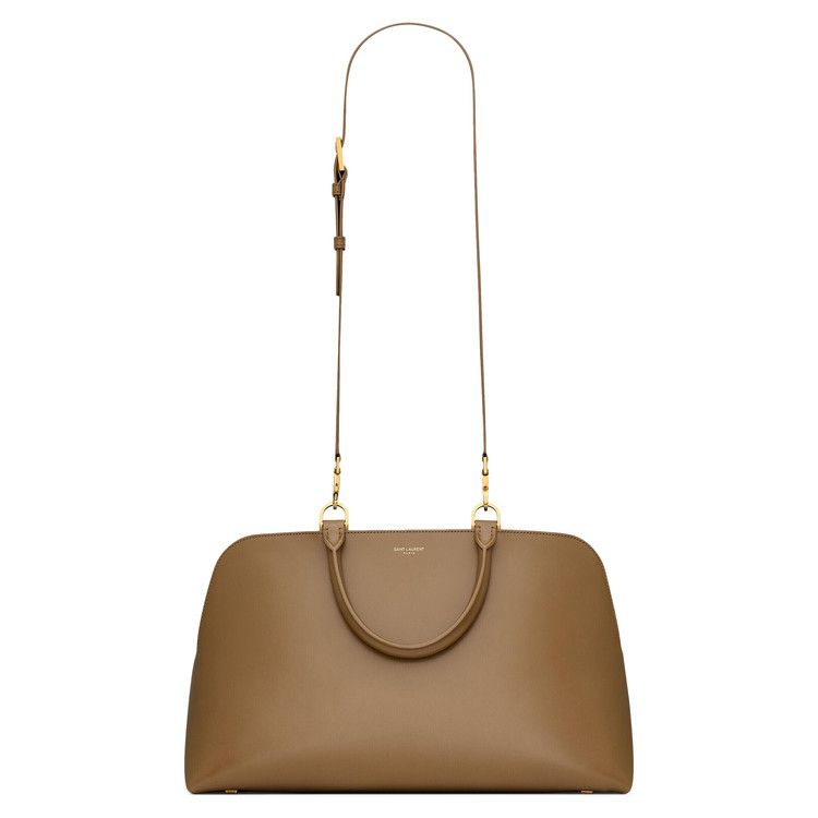 Saint Laurent Sac De Jour Duffle Dark Cork
