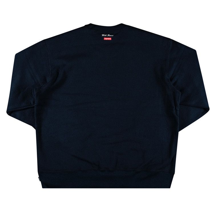 Buy Supreme Aerial Crewneck 'Navy' - FW20SW93 NAVY | GOAT AU