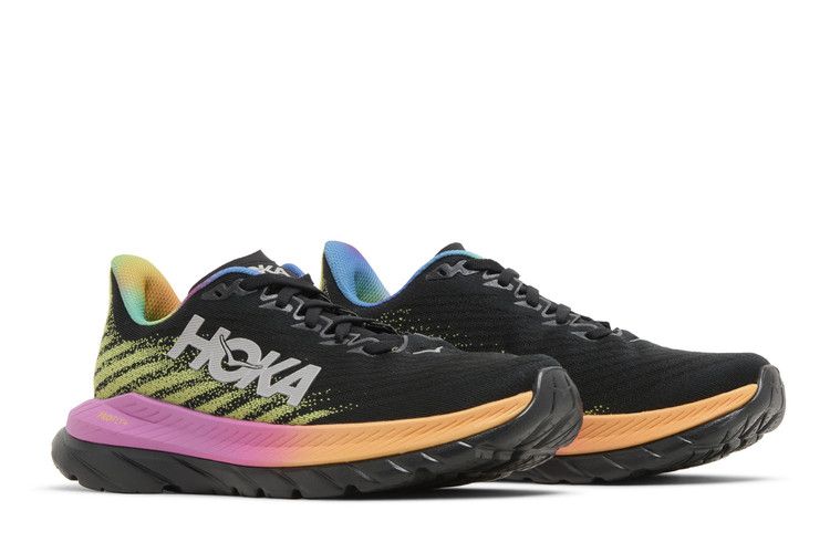 Hoka Wmns Mach 5 'black Rainbow'