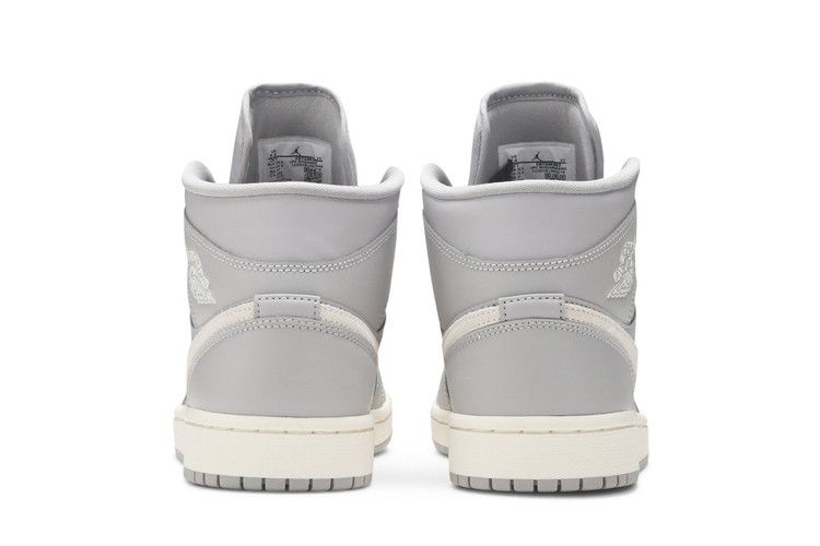 Wmns Air Jordan 1 Mid 'grey Light Bone'