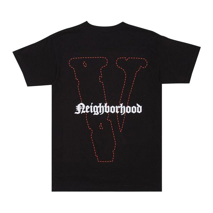 Buy Vlone x Neighborhood Skull Short-Sleeve T-Shirt 'Black/Red' - 1020  100000103NSST RED | GOAT