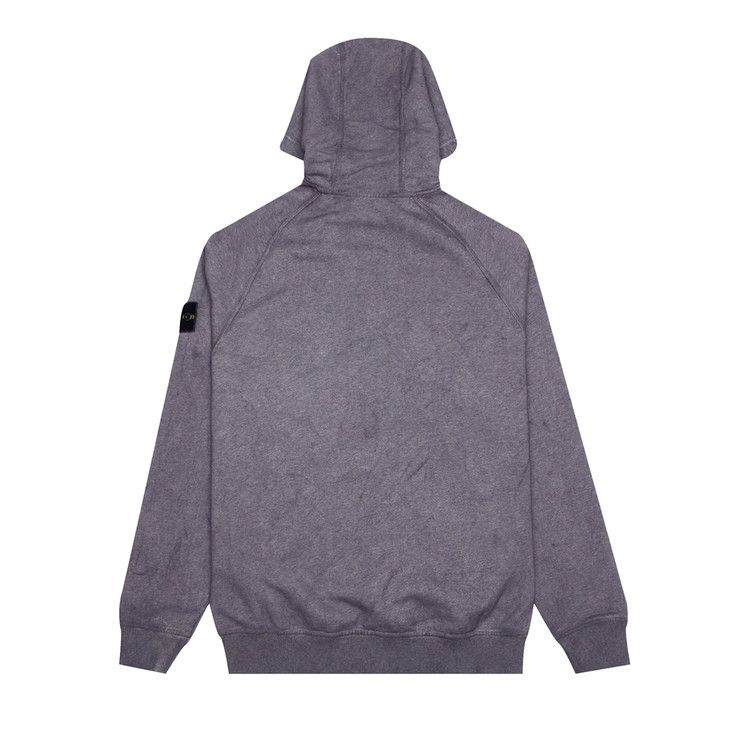 Buy Stone Island Dust Color Treatment Zip Sweatshirt Melange