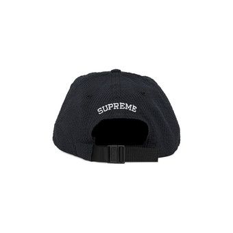 Buy Supreme Seersucker S Logo 6-Panel 'Black' - SS24H4 BLACK | GOAT CA