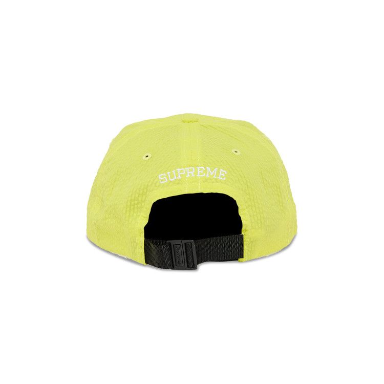 美品⭐︎Supreme Seersucker S Logo 6 Panel 黄 Buy Supreme Seersucker S Logo 6-Panel 'Yellow' - SS24H4 YELLOW | GOAT
