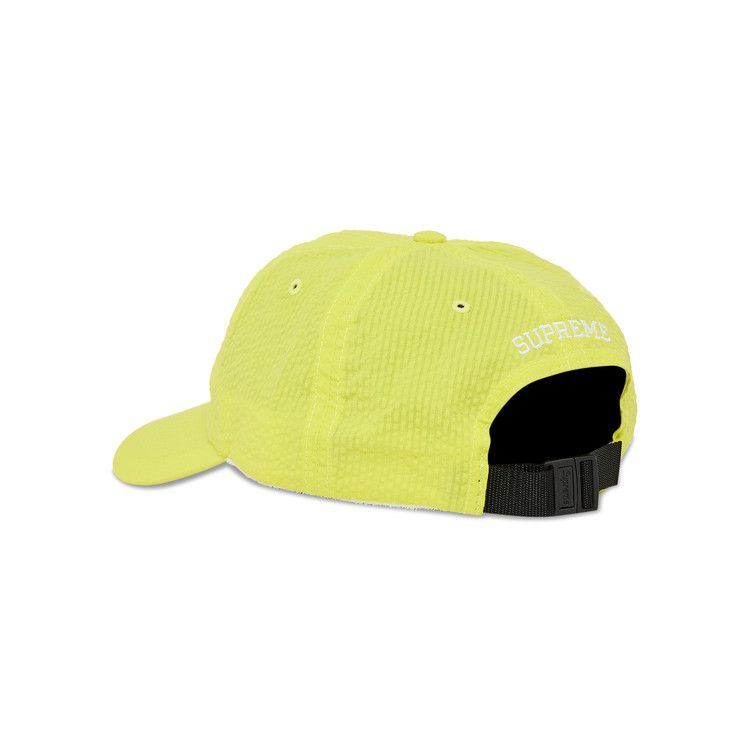 Buy Supreme Seersucker S Logo 6-Panel 'Yellow' - SS24H4 YELLOW | GOAT