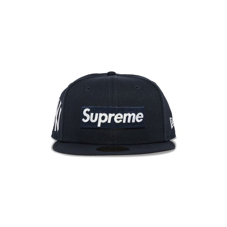 Buy Supreme x MLB Teams Box Logo New Era 'Navy - New York' - SS24H85E NAVY  | GOAT