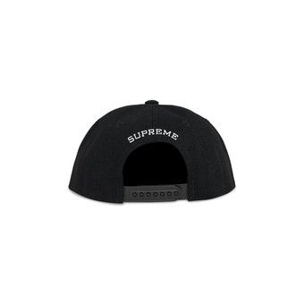 Buy Supreme Script Logo 6-Panel 'Black' - SS24H90 BLACK | GOAT