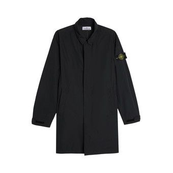 Buy Stone Island Trench Coat 'Black' - 801570526 V0029 | GOAT