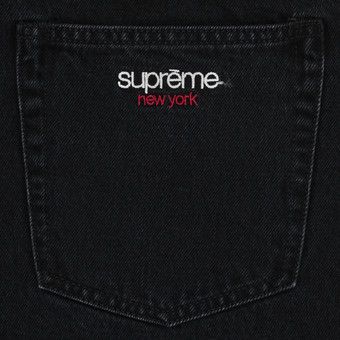 Buy Supreme Baggy Denim Short 'Black' - SS24SH12 BLACK | GOAT