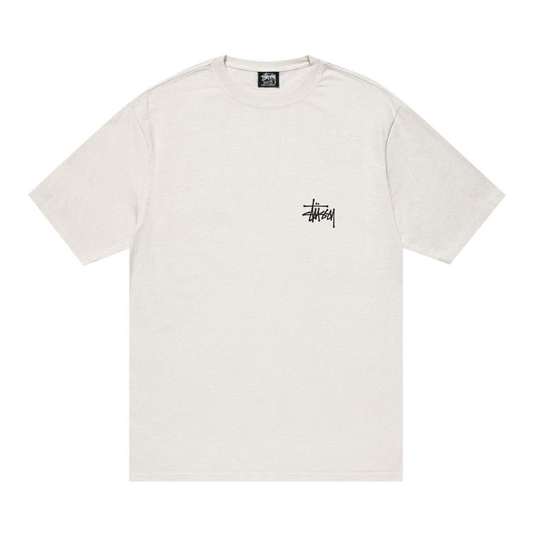 Stussy Basic Pigment Dyed T-Shirt Natural