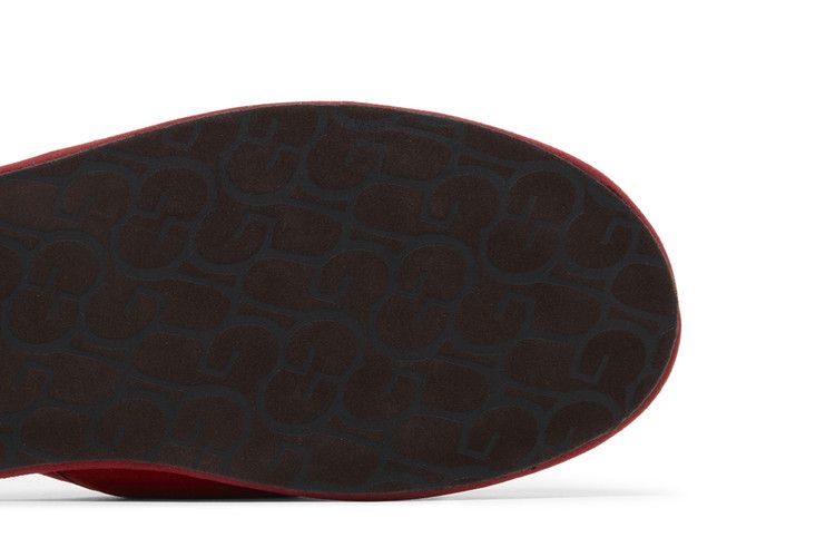Ugg Scuff Slipper Logo - Samba Red