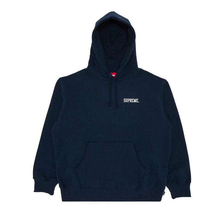 Size l Supreme Doggs Hooded Sweatshirt Navy