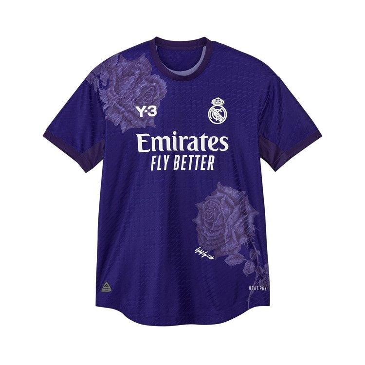 Buy Y-3 x Real Madrid 4th Authentic Jersey 'Purple' - IU0035 | GOAT CA