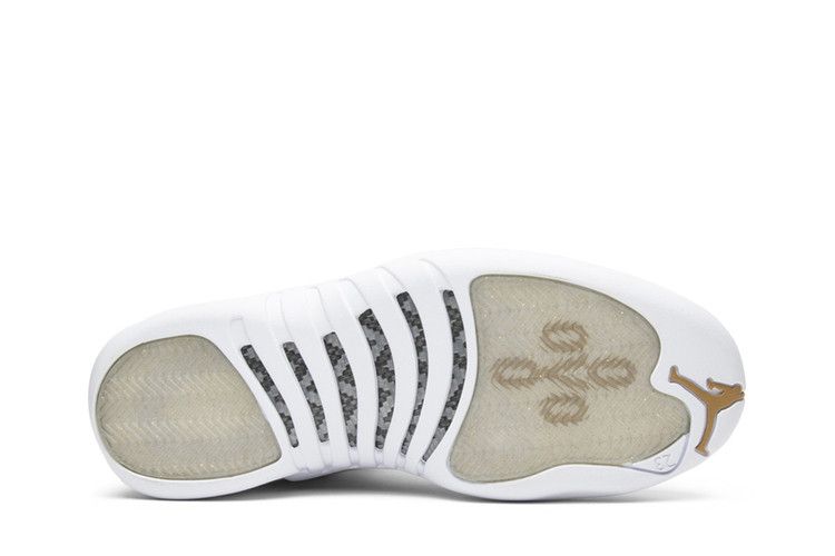 Jordan 12 ovo gold and white deals