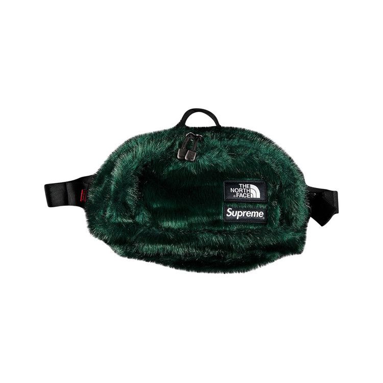 Supreme × The North Face Faux Fur Waist Supreme The North Face Faux Fur Waist Bag Red - FW20 - US