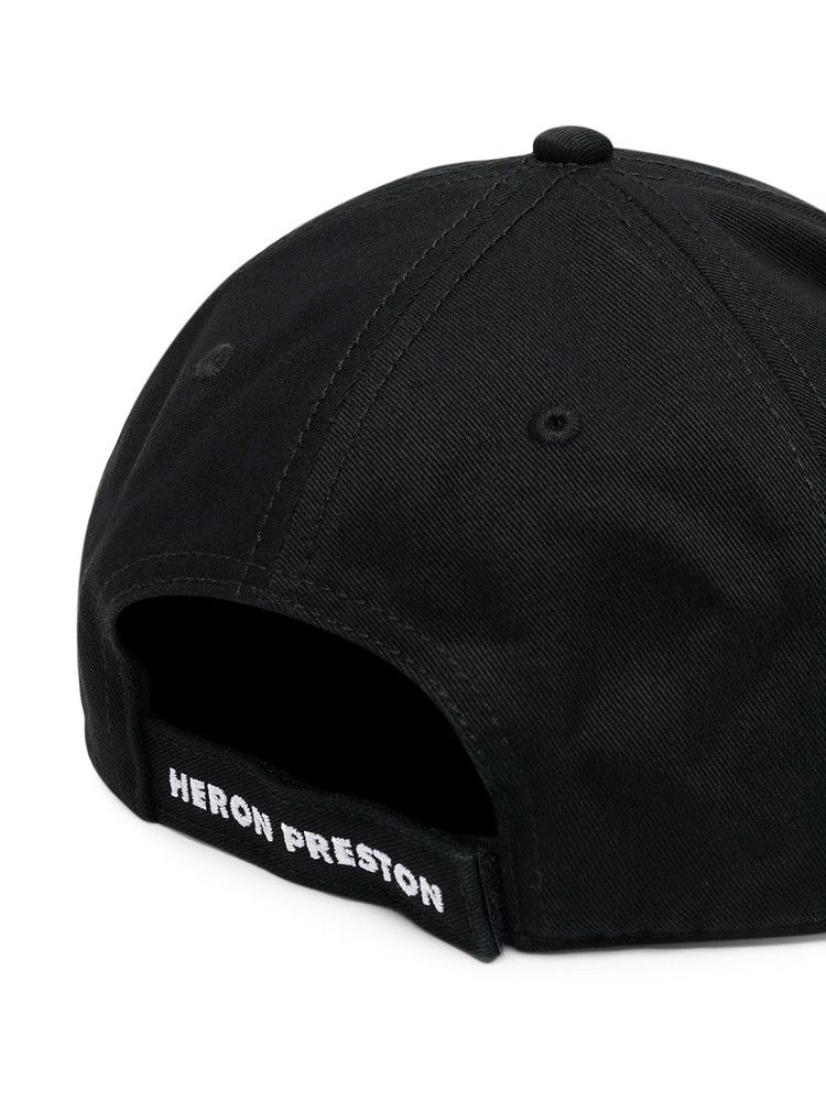 帽子 Heron Cap 26SS Buy Heron Preston Heron Emboidery Baseball Cap 'Black/Light Blue